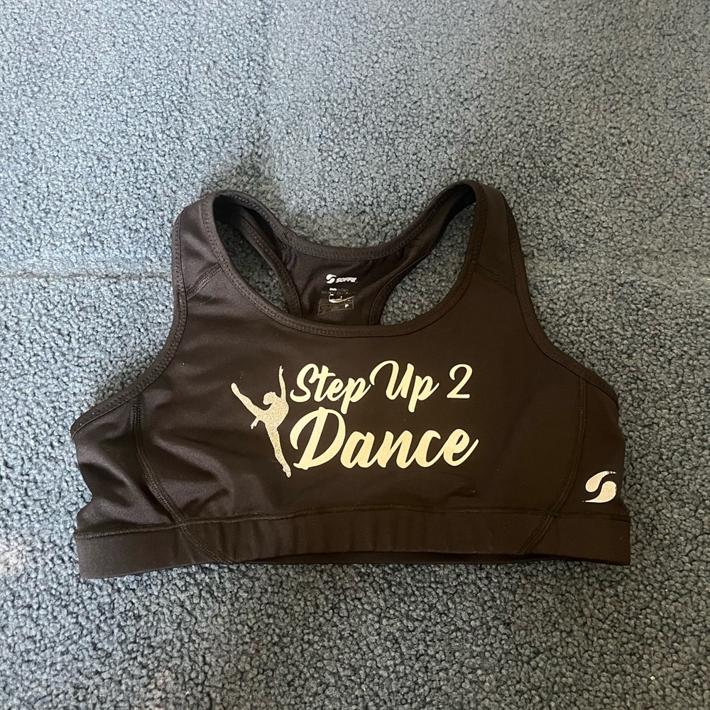 Black Dance Sports Bra